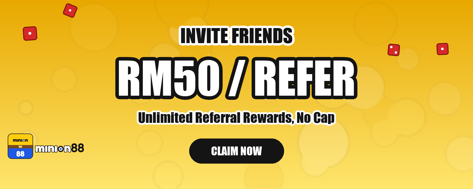 Minion88 RM50 Referral Reward