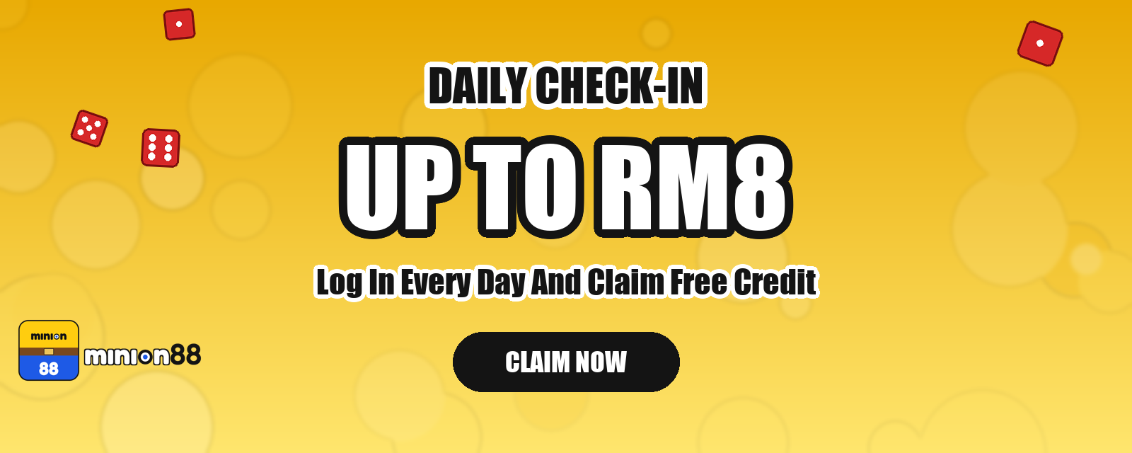 Minion88 Daily Check-In Bonus